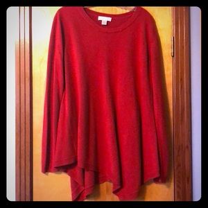 Christopher & Banks Red Tunic
